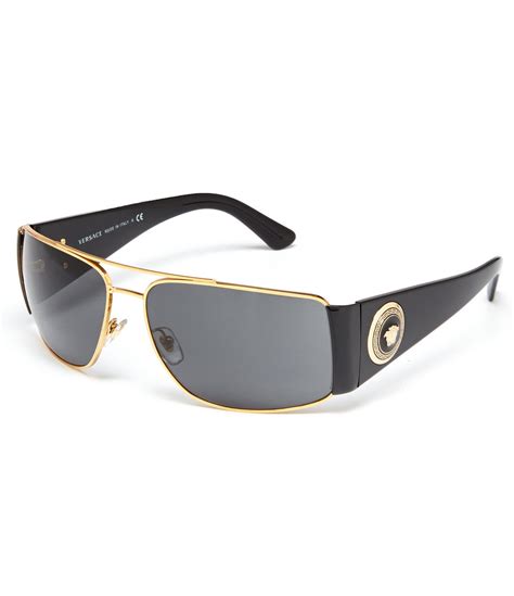 all black versace shades|black and gold versace sunglasses.